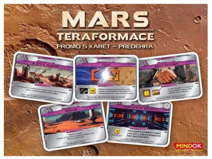 Mars: Teraformace – Předehra – 5 promo karet