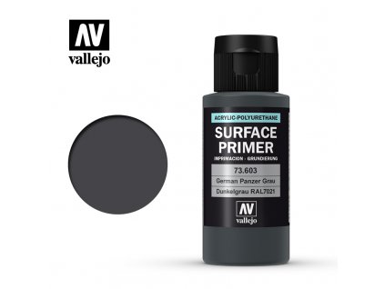 Vallejo Surface Primer 73603 Ger. Panzer Grey (60ml)