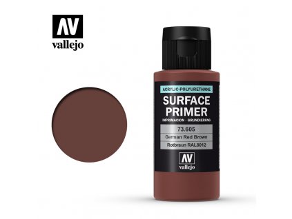 Vallejo Surface Primer 73605 Ger. Red Brown (60ml)