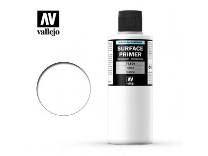 Vallejo Surface Primer 74600 White (200ml)