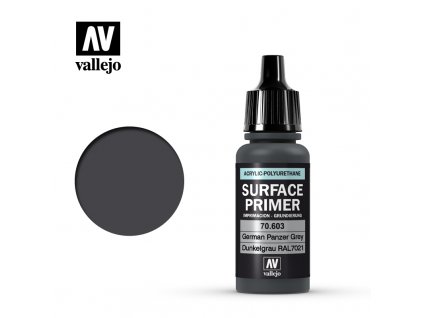 Vallejo Surface Primer 70603 Ger. Panzer Grey (17ml)