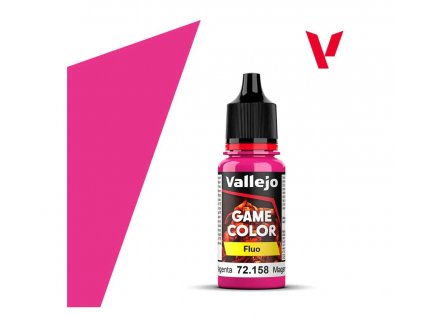 Vallejo Game Color 72158 Fluorescent Magenta (18ml)