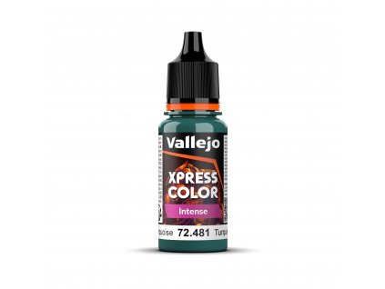 Vallejo Game Xpress Intense Color 72481 Heretic Turquoise (18ml)