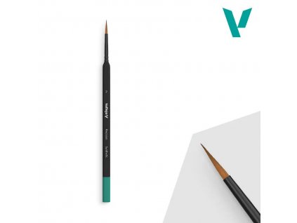 Štětec Vallejo Precision B03002 Round Synthetic Brush, Triangular Handle No. 2