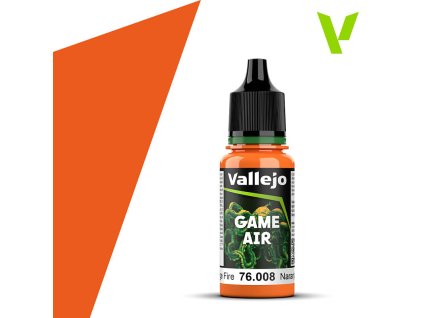 Vallejo Game Air 76008 Orange Fire (18ml)