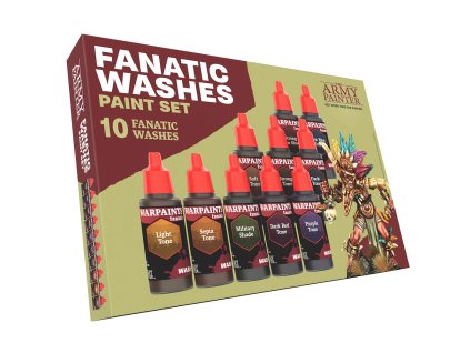 The Army Painter - Warpaints Fanatic: Washes Paint Set