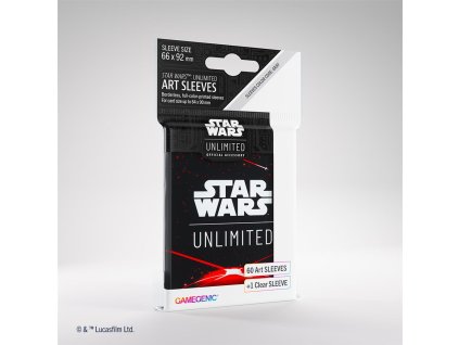 Gamegenic - Star Wars: Unlimited Art Sleeves - Space Red