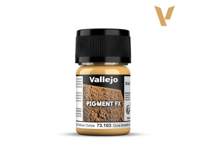 Vallejo Pigments 73103 Dark Yellow Ochre (35ml)