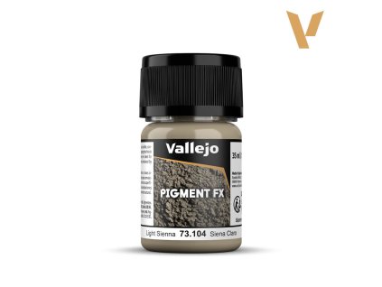 Vallejo Pigments 73104 Light Sienna (35ml)