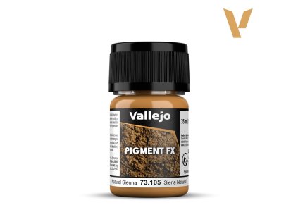 Vallejo Pigments 73105 Natural Sienna (35ml)