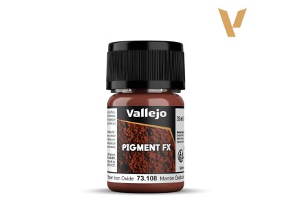Vallejo Pigments 73108 Brown Iron Oxide (35ml)