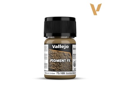 Vallejo Pigments 73109 Natural Umber (35ml)
