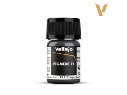 Vallejo Pigments 73116 Carbon Black (Smoke Black) (35ml)