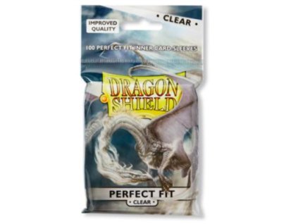 Obaly na karty Dragon Shield - Perfect Fit Clear/Clear - 100ks