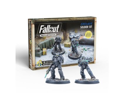 Fallout: Wasteland Warfare - Enclave: Soldier Set - EN