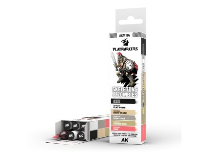 AK Interactive: Skeletons & Zombies – Playmarker Set