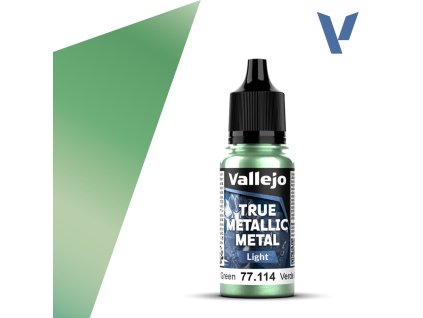 Vallejo True Metallic Metal 77114 (Light) Dusken Green
