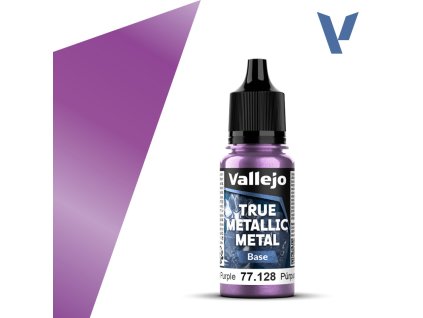 Vallejo True Metallic Metal 77128 (Base) Amethyst Purple