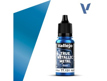 Vallejo True Metallic Metal 77131 (Base) Sapphire Blue