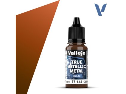 Vallejo True Metallic Metal 77144 (Shade) Ancient Copper