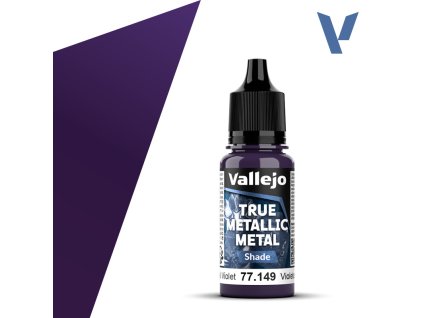 Vallejo True Metallic Metal 77149 (Shade) Celestial Violet