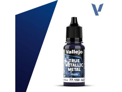Vallejo True Metallic Metal 77150 (Shade) Ultramarine Blue
