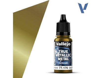 Vallejo True Metallic Metal 77176 (Airbrush) Greenish Gold