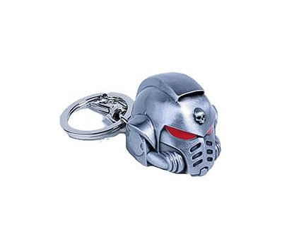 Primaris Space Marine Metal Helmet Keychain - Warhammer 40,000