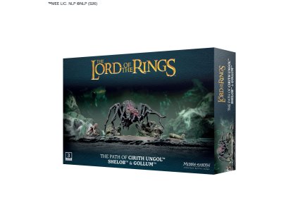 The Path of Cirith Ungol Shelob and Gollum