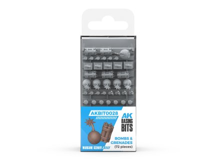 AK BASING BITS AKBIT0028 BOMBS & GRENADES