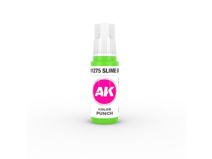 AK Interactive: 3GEN Acrylics - Slime green COLOR PUNCH