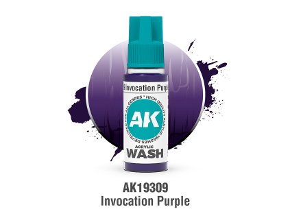 AK Interactive: Acrylic Wash - Invocation Purple Wash
