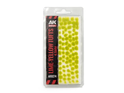 AK TUFTS AK8274 LIME-YELLOW TUFTS 4,5MM