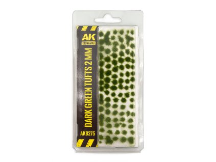 AK TUFTS AK8275 DARK GREEN TUFTS 2MM