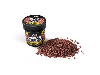 AK DIORAMA AK8305 VOLCANIC MEDIUM ROCKS 100ml