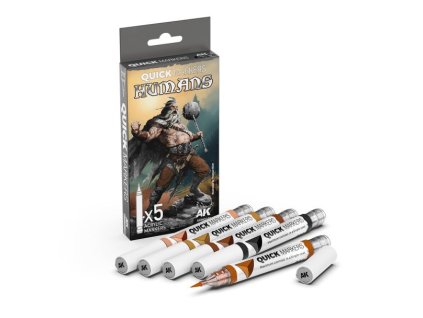 AK Interactive: Humans Quick Markers Set