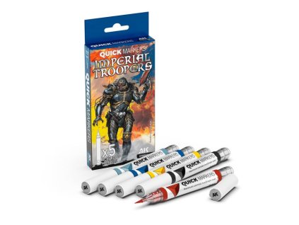AK Interactive: Imperial Troopers Quick Markers Set