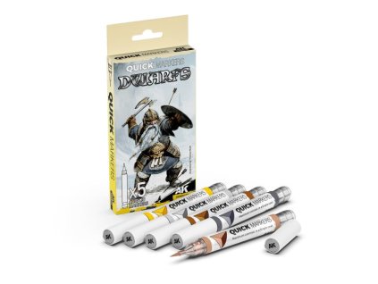 AK Interactive: Dwarfs Quick Markers Set