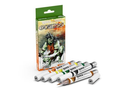 AK Interactive: Goblins Quick Markers Set