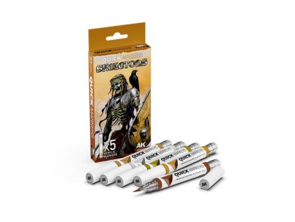 AK Interactive: Skeletons Quick Markers Set