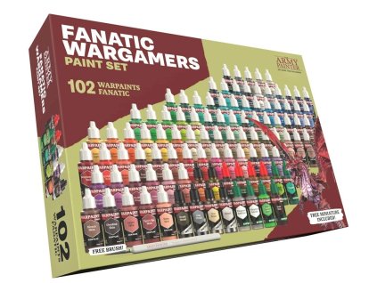 The Army Painter - Warpaints Fanatic Wargamers Paint Set