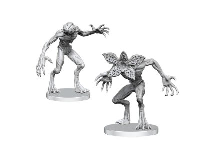 Stranger Things Unpainted Miniatures: Demogorgons
