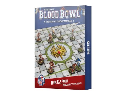 High Elf Pitch: Double-sided Pitch and Dugouts