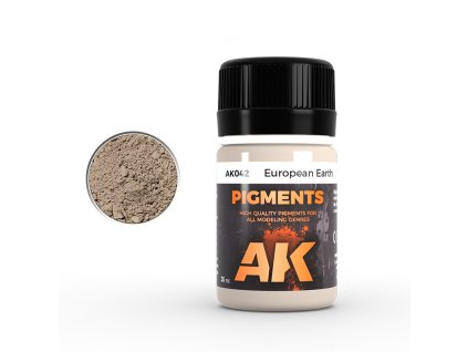 AK Interactive AK042 EUROPEAN EARTH PIGMENT (35ml)