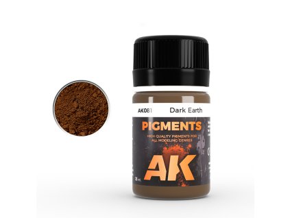 AK Interactive AK081 DARK EARTH PIGMENT (35ml)