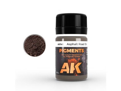 AK Interactive AK146 ASPHALT ROAD DIRT PIGMENT (35ml)