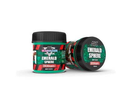 AK WARGAME TERRAINS AK1223 Emerald Sphere (100ml)