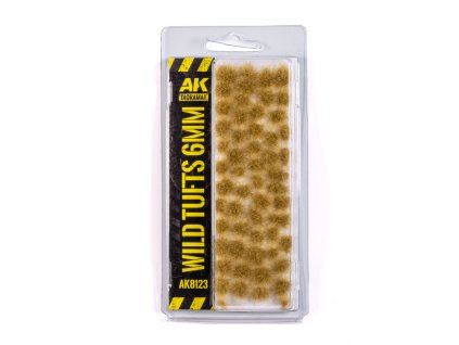 AK TUFTS AK8123 Wild Tufts 6mm