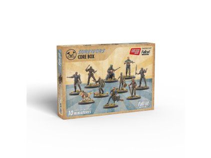 Fallout Miniatures: Wasteland Survivors Core Set (Plastic)