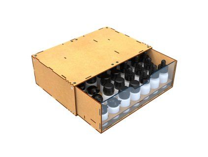 Green Stuff World Stackable Hobby Paint Rack 30 ml with magnets
